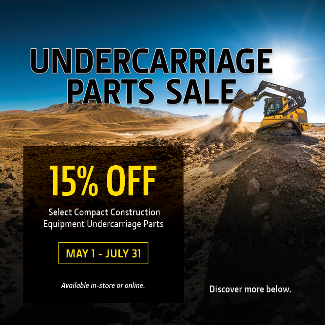 Undercarriage Parts Sale